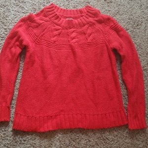 Red sweater